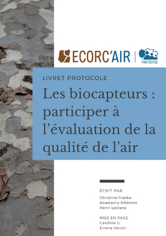 Livret de fabrication de biocapteur